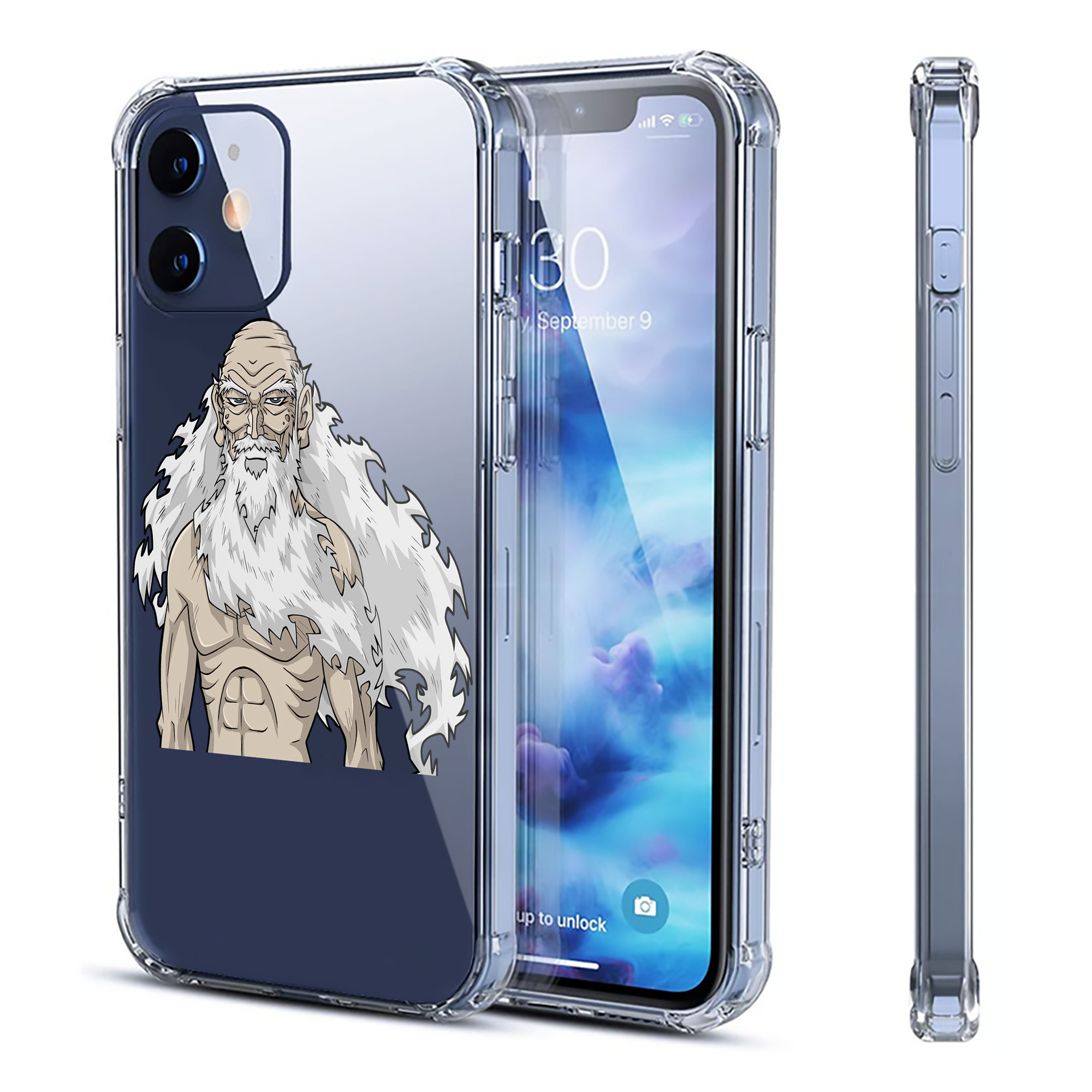 （画像用） 遊☆戯☆王 Yu-Gi-Oh! 【iPhone 12シリーズ対応】透明スマホケース（クリアソフトケース）